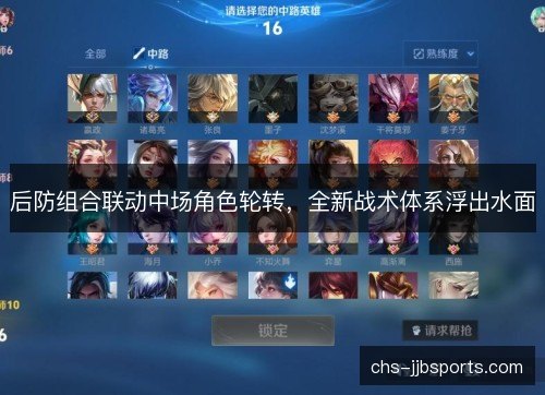 后防组合联动中场角色轮转，全新战术体系浮出水面
